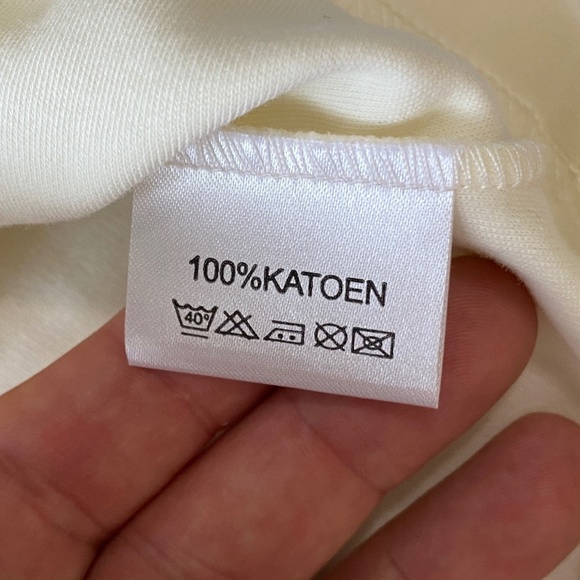 Setterlaine Women's Cream Short Sleeve Bejewelled Accent Floral Print Shirt 10 - Picture 5 of 10